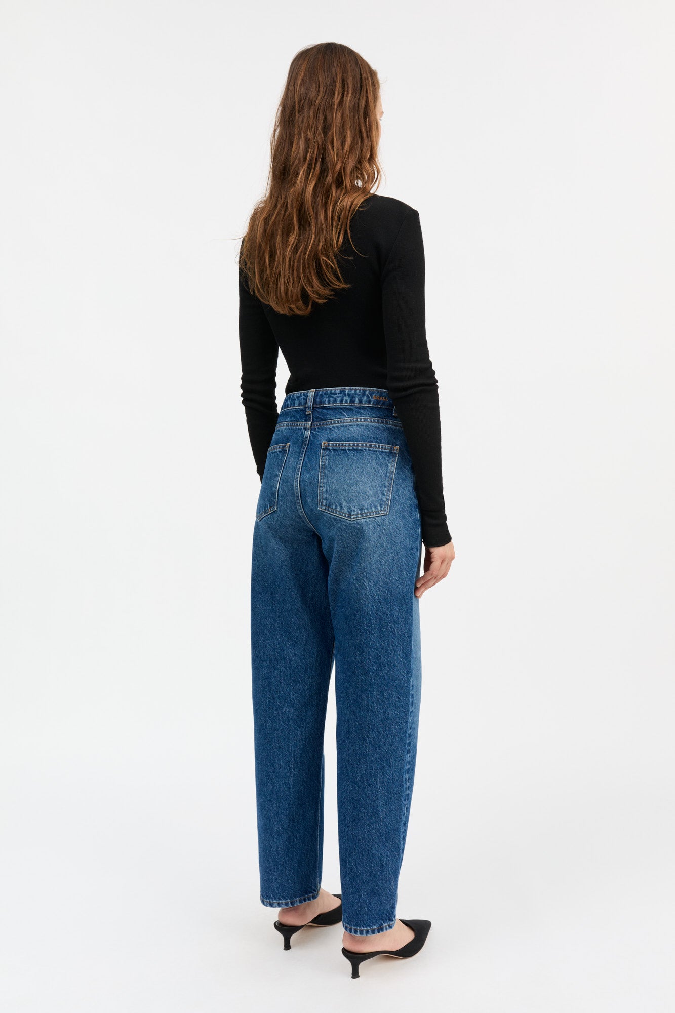 Skall Studio Allison cropped jeans Jeans Vintage washed blue